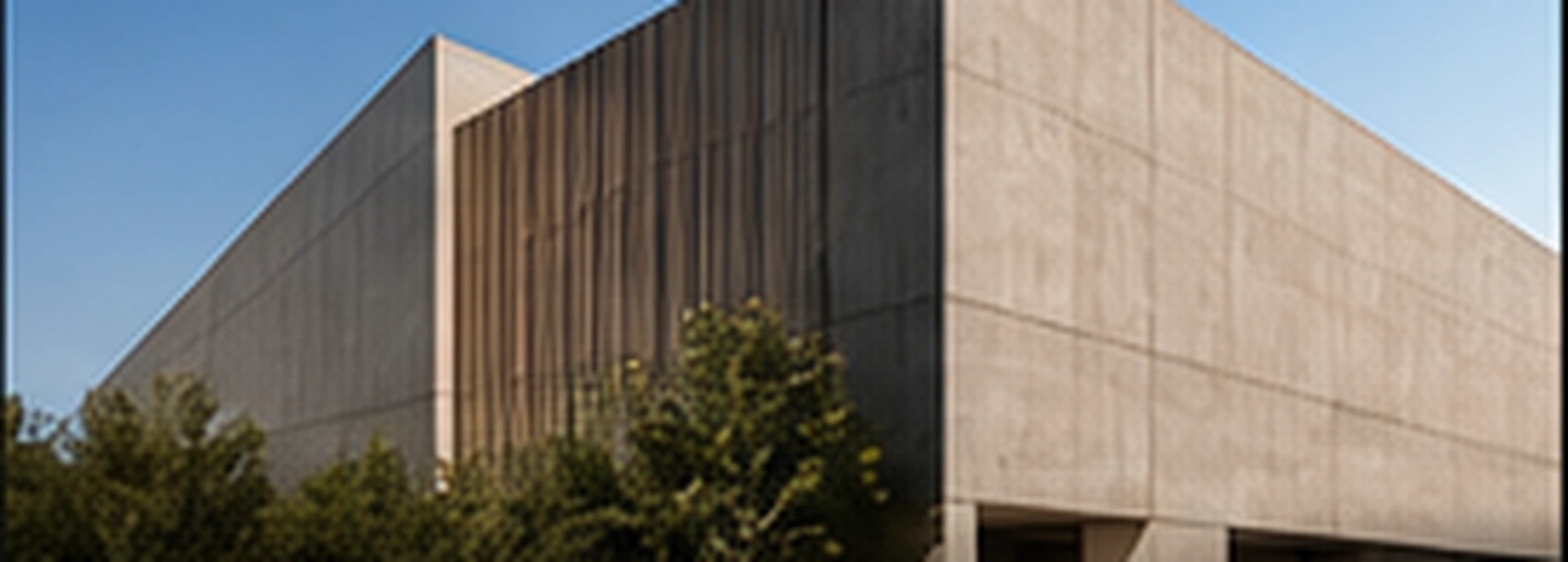 Arquitetura monolítica em concreto